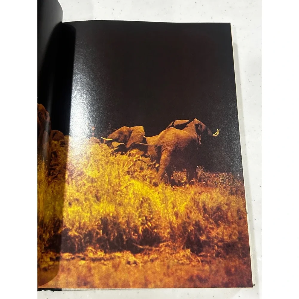 Among the Elephants Iain Oria Douglas-Hamilton 1975 Viking Press Hardcover Book